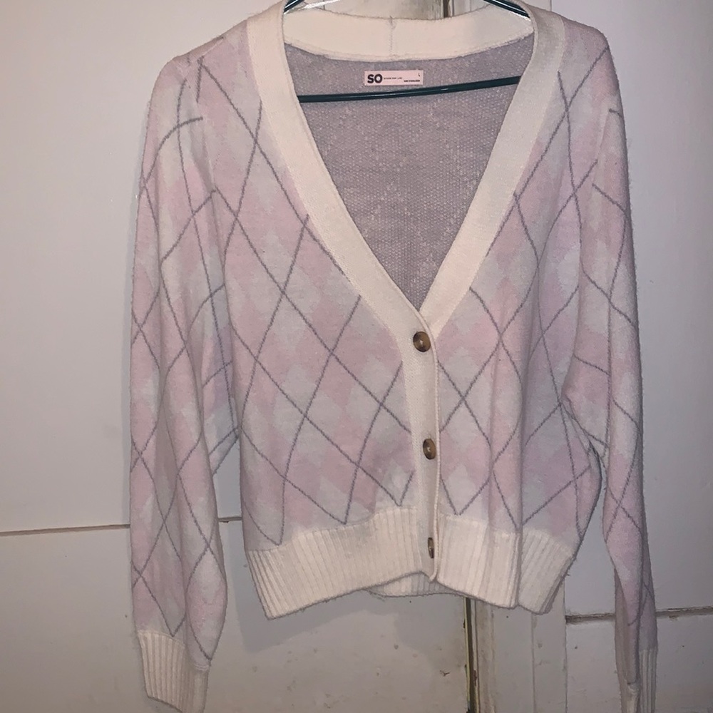 Argyle Cardigan